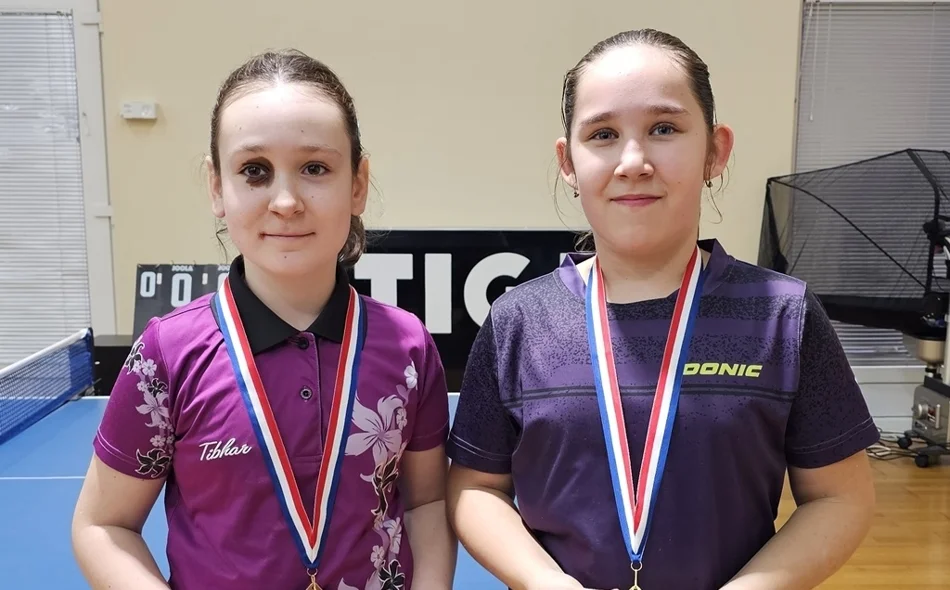 Stolnotenisačicama MGK Drave četiri medalje u Šenkovcu: Mila Hrkec uvjerljivo dohvatila zlato