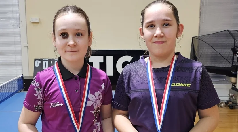 Stolnotenisačicama MGK Drave četiri medalje u Šenkovcu: Mila Hrkec uvjerljivo dohvatila zlato