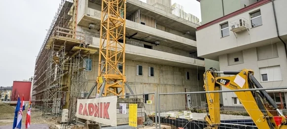 Centralni operacijski blok Opće bolnice Varaždin, vrijedan 45 milijuna eura, bit će završen u roku
