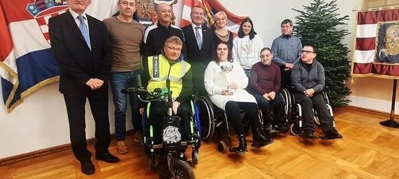 Župan Stričak članovima Boćarskog kluba cerebralne i dječje paralize Varaždin čestitao na odličnim rezultatima