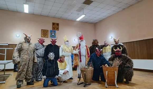 Sveti Nikola, u organizaciji udruge "Petrajski Kurent", obišao naselja u Općini Petrijanec