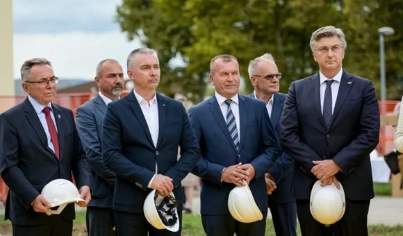 Počela dogradnja OŠ Ivanec, na polaganju kamena temeljca bio i premijer Plenković