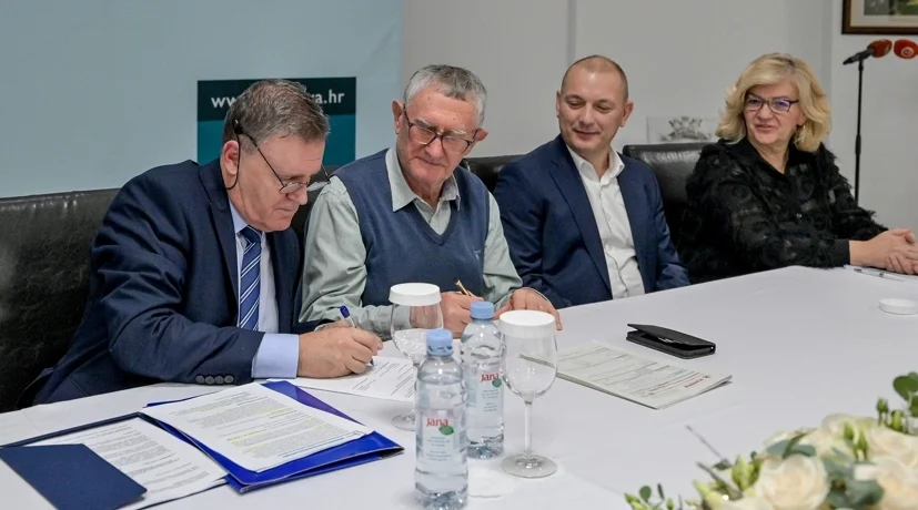 Potpisan Ugovor o izvođenju radova u okviru projekta „Unaprjeđenje kvalitete smještaja i sadržaja hotela Minerva - Varaždinske Toplice“