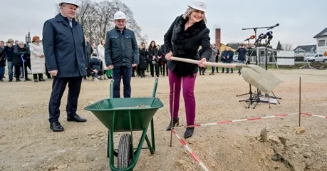 Polaganje kamena temeljca za novi zgradu dječjeg vrtića u Trnovcu Bartolovečkom