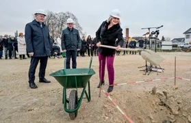 Polaganje kamena temeljca za novi zgradu dječjeg vrtića u Trnovcu Bartolovečkom