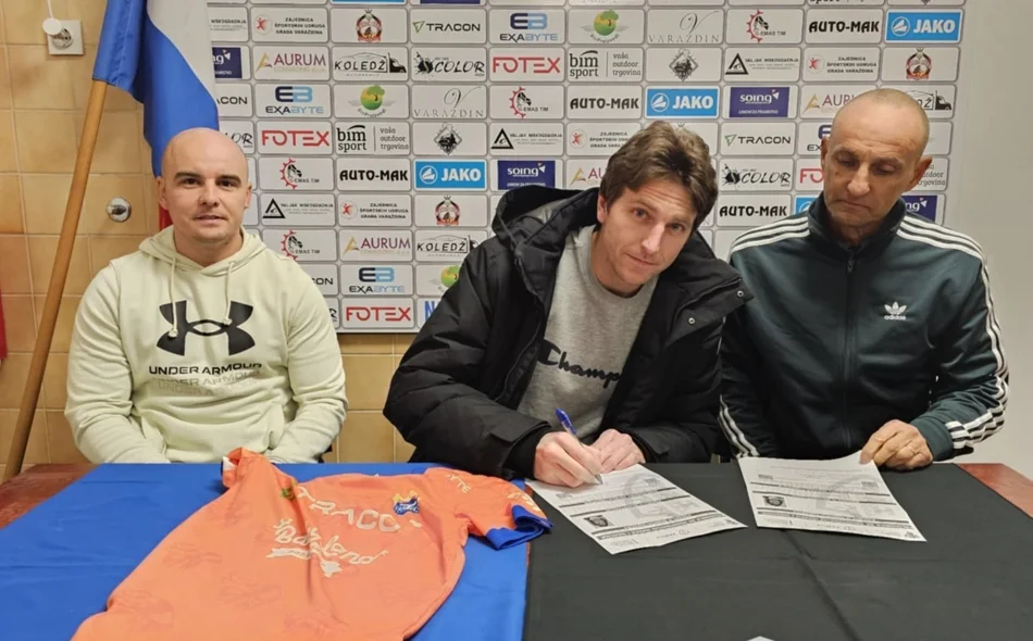 NK Varteks pojačava iskusni napadač Dominik Božak
