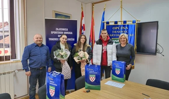 Općina Trnovec Bartolovečki financijskim sredstvima podržala vrhunske sportaše