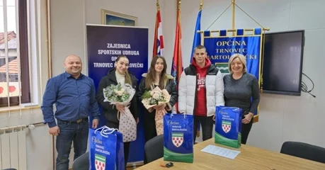 Općina Trnovec Bartolovečki financijskim sredstvima podržala vrhunske sportaše