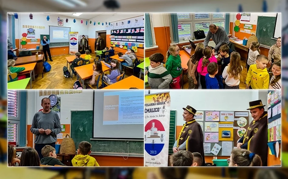 Učenici u Maruševcu učili o važnosti pčela u ekosustavu i zaštiti prirode