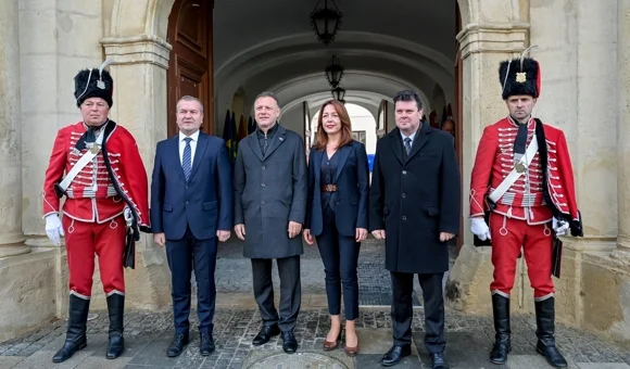 Predsjednik Hrvatskoga sabora Jandroković u prvom službenom posjetu Varaždinskoj županiji