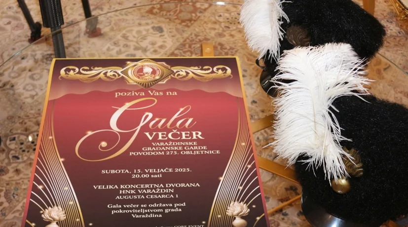 Varaždinska građanska garda najavila „Gala večer“ povodom 275. obljetnice