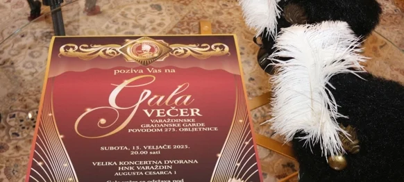 Varaždinska građanska garda najavila „Gala večer“ povodom 275. obljetnice