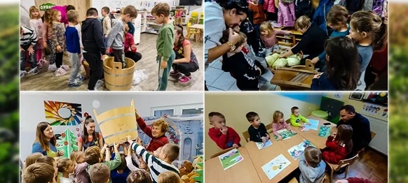 Mališani u dječjim vrtićima u Općini Maruševec učili o kiseljenju zelja i kušali sarmu od Varaždinskog zelja
