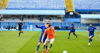 Leon Belcar u susretu protiv Dinama