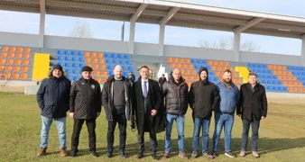 Radovi na uređenju tribine nogometnog centra NK Varteksa u Hrašćici pred završetkom