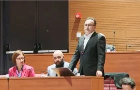 Dubravko Bilić u Hrvatskom saboru