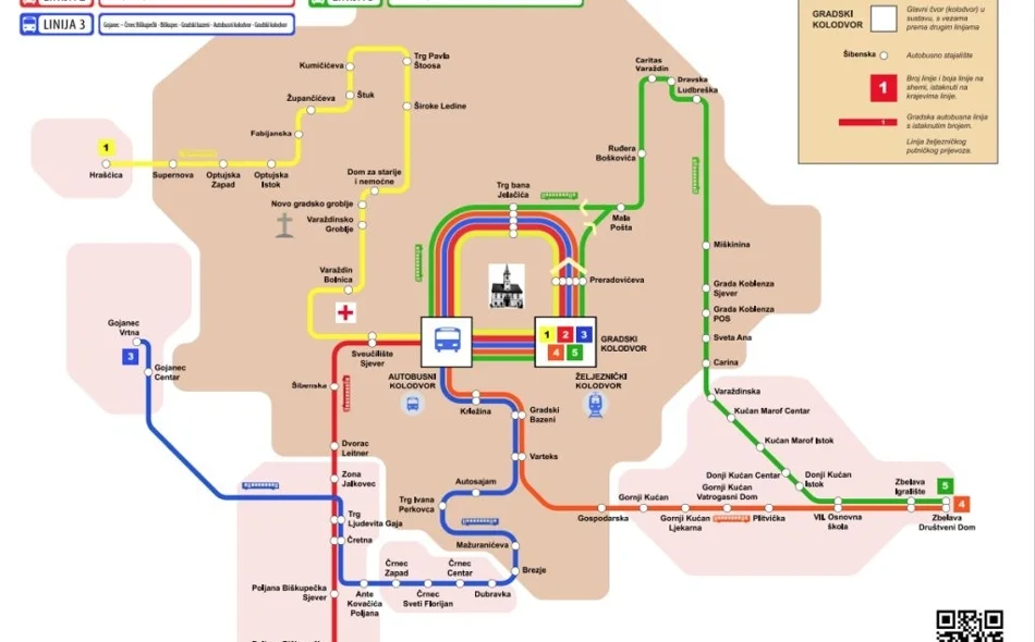 Na snagu stupio novi vozni red i sustav linija „gradskih buseka“ u Varaždinu