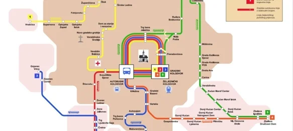 Na snagu stupio novi vozni red i sustav linija &bdquo;gradskih buseka&ldquo; u Varaždinu