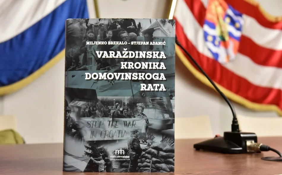 U varaždinskoj Županijskoj palači predstavljena knjiga „Varaždinska kronika Domovinskog rata”
