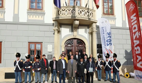 Sudionici Svjetskog rukometnog prvenstva u varaždinskoj gradskoj vijećnici