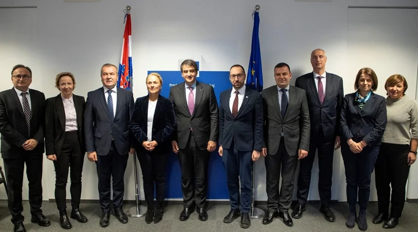 Župan Stričak na sastanku s potpredsjednikom Europske komisije za reforme i koheziju