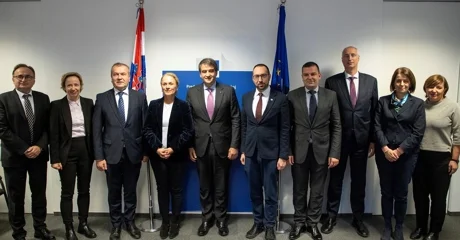 Župan Stričak na sastanku s potpredsjednikom Europske komisije za reforme i koheziju