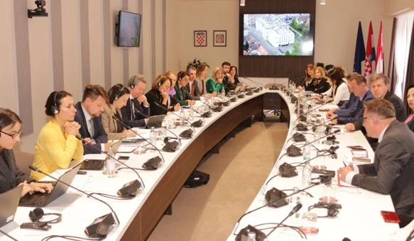 Predstavnici Europske komisije na sastanku u Gradu Varaždinu