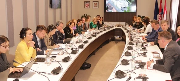 Predstavnici Europske komisije na sastanku u Gradu Varaždinu