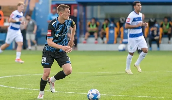 Ivan Nekić u dresu Nogometnog kluba Varaždin