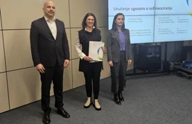 Ugovore je preuzela čakovečka gradonačelnica Ljerka Cividini