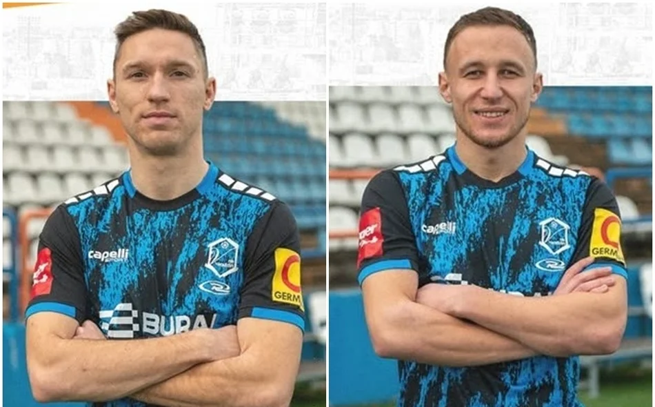 Matej Vuk i Atdhe Mazari u dresovima varaždinskog nogometnog prvoligaša