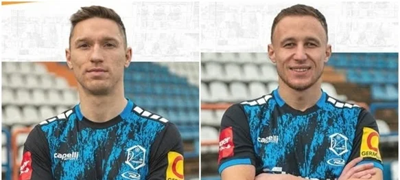 Matej Vuk i Atdhe Mazari u dresovima varaždinskog nogometnog prvoligaša