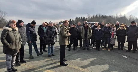 Svečano obilježena 33. obljetnica povijesnog preleta pilota Danijela Borovića borbenim MIG-om 21