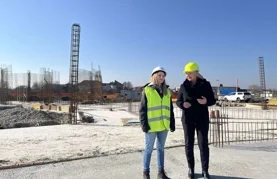 Tijek radova na novom dječjem vrtiću obišla je načelnica Verica Vitković