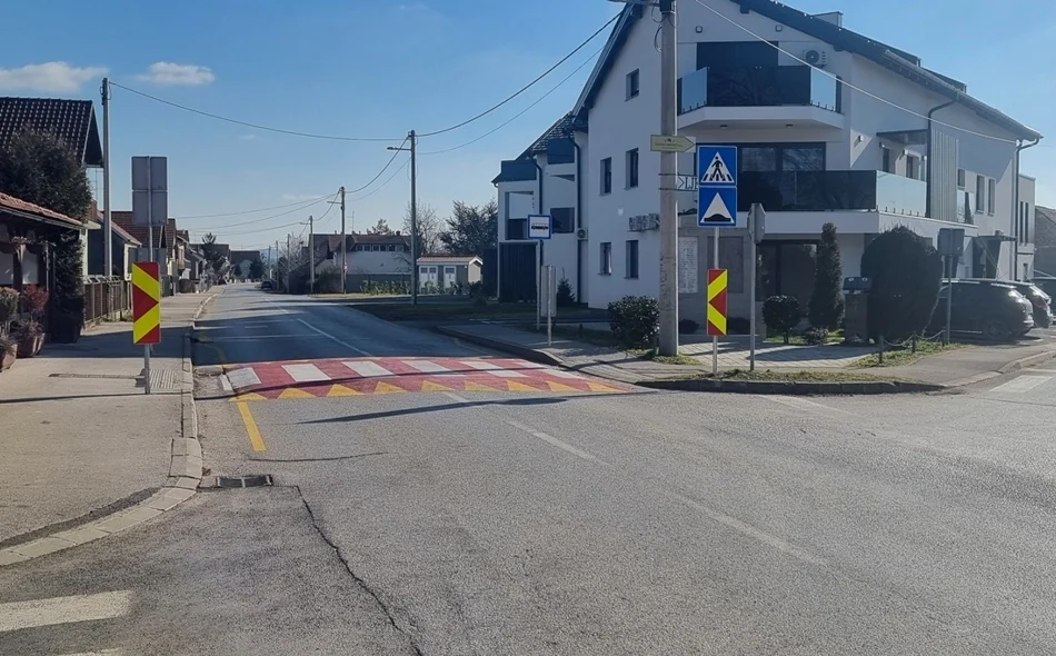 Novi uspornici na cestama u gradu Varaždinu