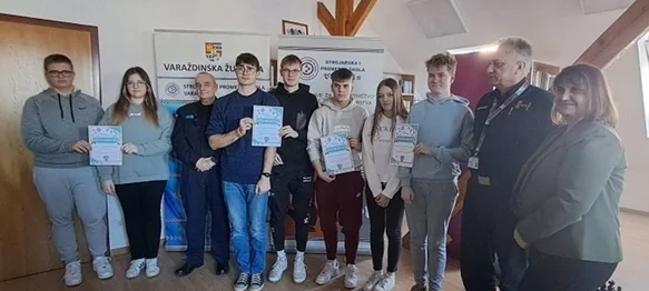 U Strojarskoj i prometnoj školi Varaždin uručene pohvalnice i nagrade za „Prometnu učilicu“