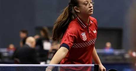 Mlada stolnotenisačica Tena Špoljarić nastupila je za reprezentaciju Hrvatske