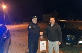 Uzornog vozača Branka Husnjaka nagradili su pripadnici PU varaždinske