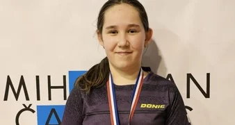 Stolni tenis: Mila Hrkec najbolja u sjevernoj regiji, klinceze Ida i Lea osvojile brončane medalje