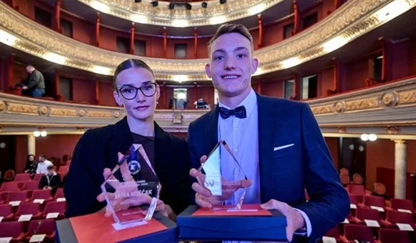 Atletičari Jana Koščak i Roko Farkaš najbolji su sportaša grada Varaždina u 2024. godini