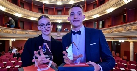 Atletičari Jana Koščak i Roko Farkaš najbolji su sportaša grada Varaždina u 2024. godini