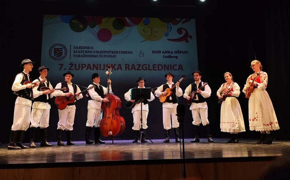 FOTO Održana 7. Županijska razglednica najuspješnijih kulturno-umjetničkih društava Varaždinske županije