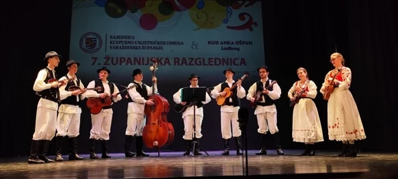 FOTO Održana 7. Županijska razglednica najuspješnijih kulturno-umjetničkih društava Varaždinske županije