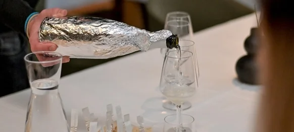 Pripreme i prikupljanje uzoraka vina varaždinskih vinara za 22. Decanter World Wine Awards