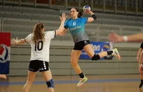 Igračica Koke Martina Krajpl u susretu protiv zagrebačke Lokomotive