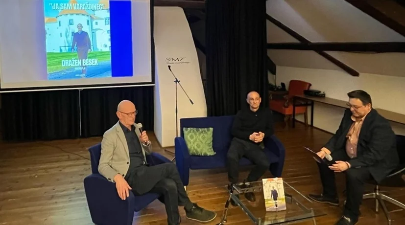 Održana promocija knjige „Dražen Besek: Ja sam Varaždinec” autora Renata Lukavečkog