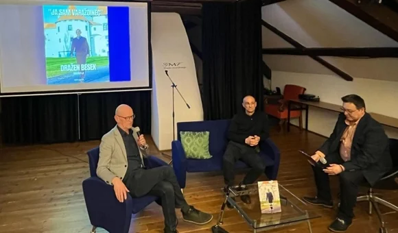 Održana promocija knjige „Dražen Besek: Ja sam Varaždinec” autora Renata Lukavečkog