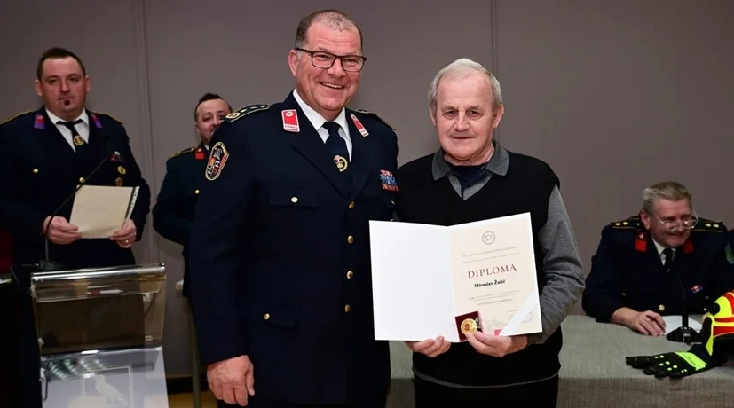 FOTO Na Skupštini DVD-a Lepoglava najavljen novi vatrogasni centar, Miroslavu Žuniću spomenica za 60 godina vatrogastva