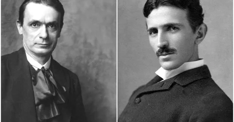 Rudolf Steiner i Nikola Tesla
