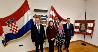 Župan Anđelko Stričak priredio prijam za veleposlanicu Portugalske republike Nj.E. Mariu Manuel Quintela Batista Durão
